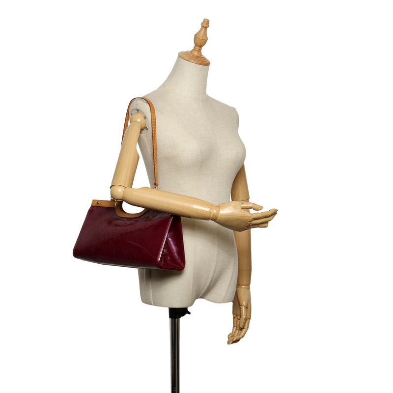 Louis Vuitton Vintage Amarante Monogram Vernis Roxbury Drive Patent Leather  Shoulder Bag, Best Price and Reviews