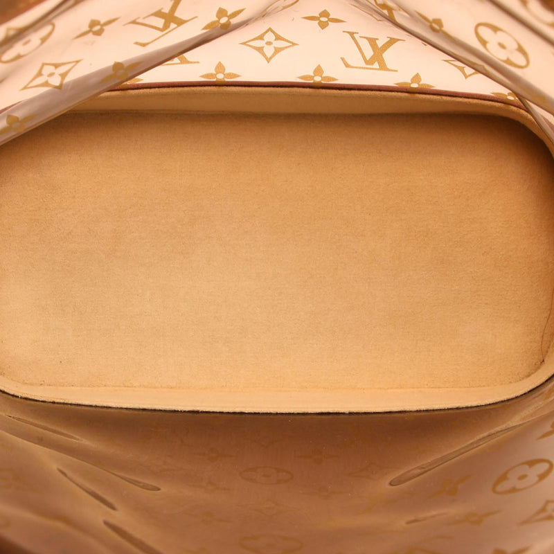 Louis Vuitton, Bags, Louisvuitton Cabas Ambre Pm Clear Bag Monogram Vinyl  Brown With Pouch Rare