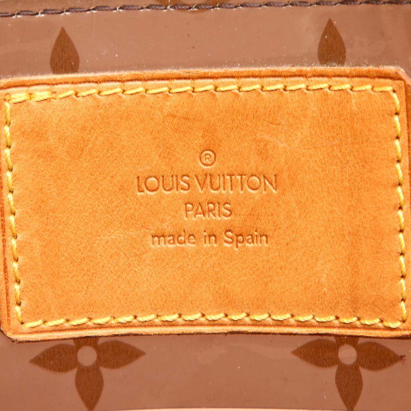 Louis Vuitton Brown Monogram Vinyl Cabas Sac Ambre MM Plastic ref.880515 -  Joli Closet