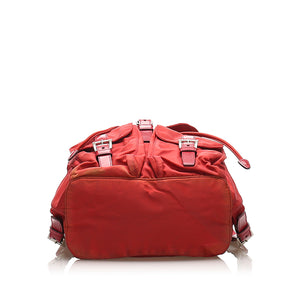 Tessuto Drawstring Backpack Red SHW