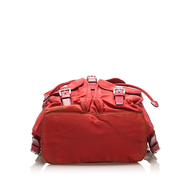 Tessuto Drawstring Backpack Red SHW