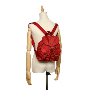 Tessuto Drawstring Backpack Red SHW