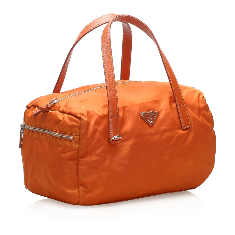 Prada Tessuto Handbag Orange