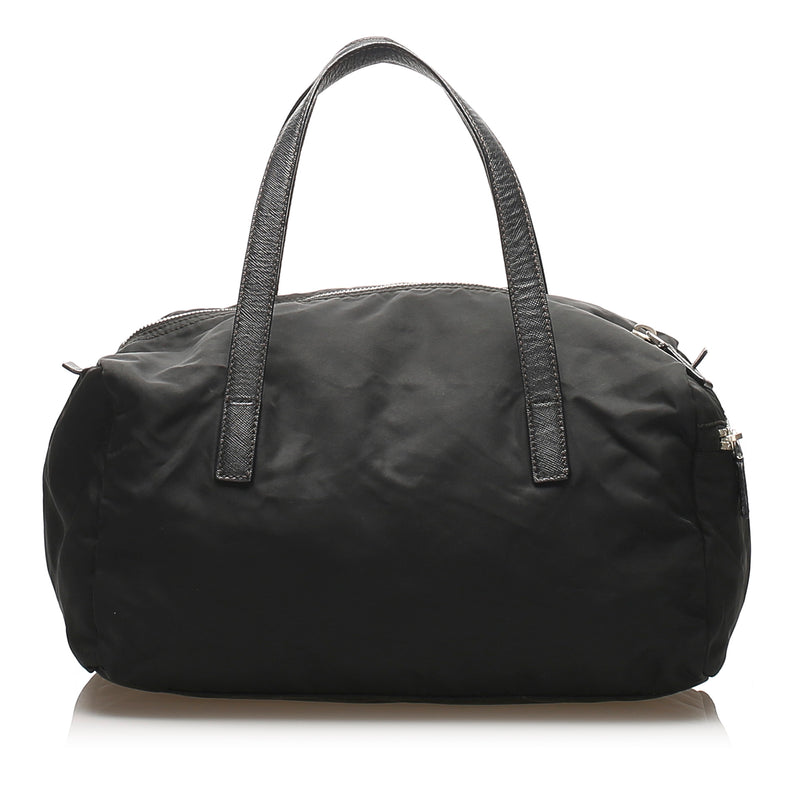 Tessuto Nylon Travel Bag Black