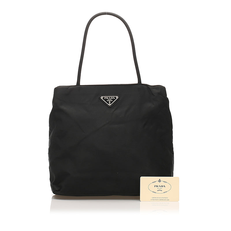 Prada Tessuto Tote Bag Black
