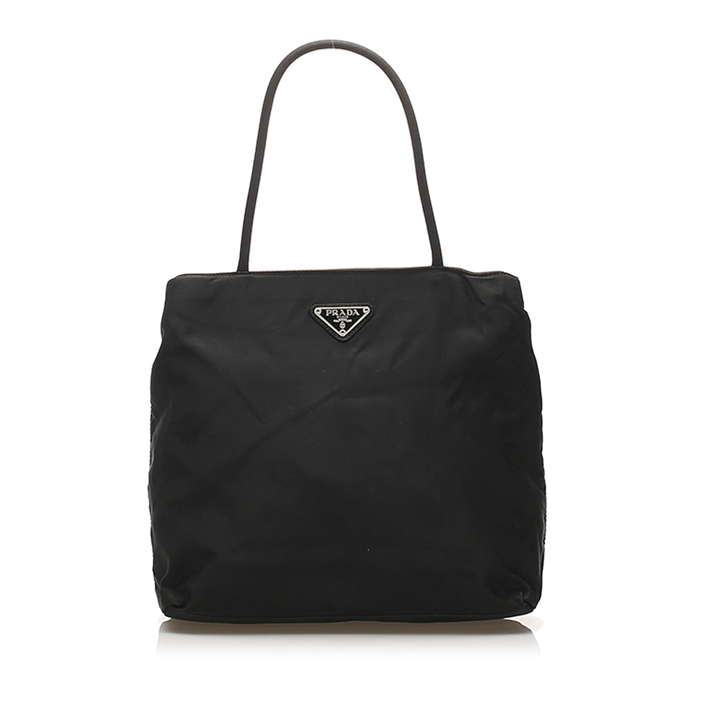 Prada Tessuto Tote Bag Black