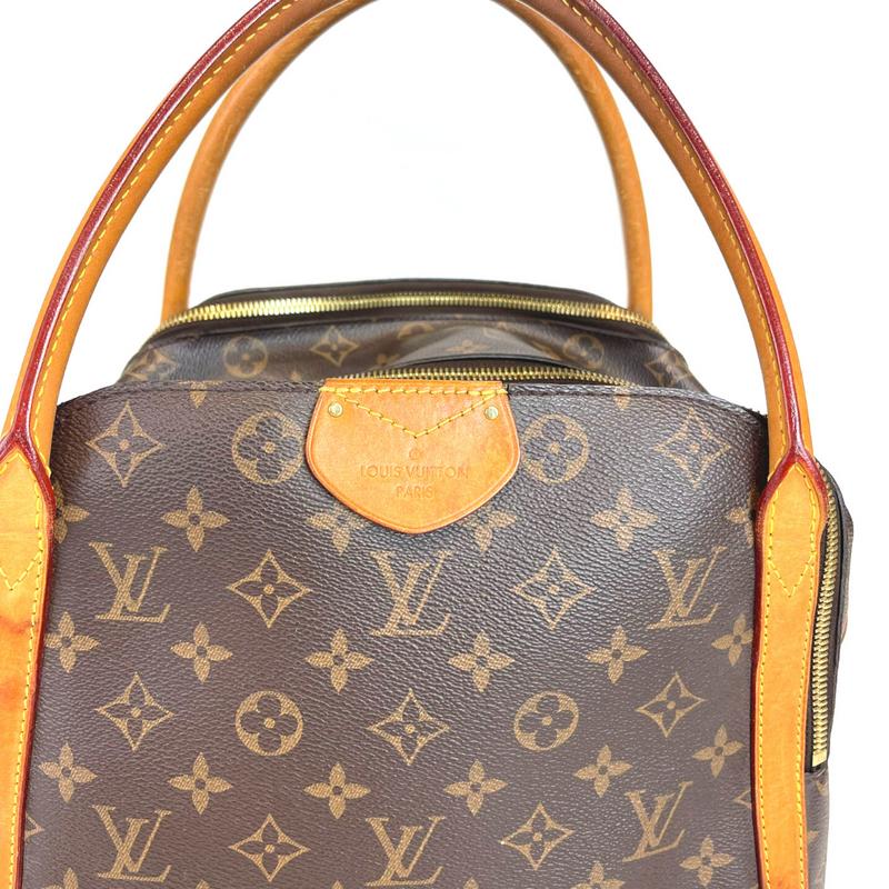 LOUIS VUITTON Monogram Brown Marais MM Satchel Bag