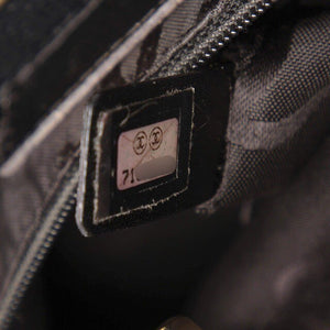 CC Leather Satchel Black