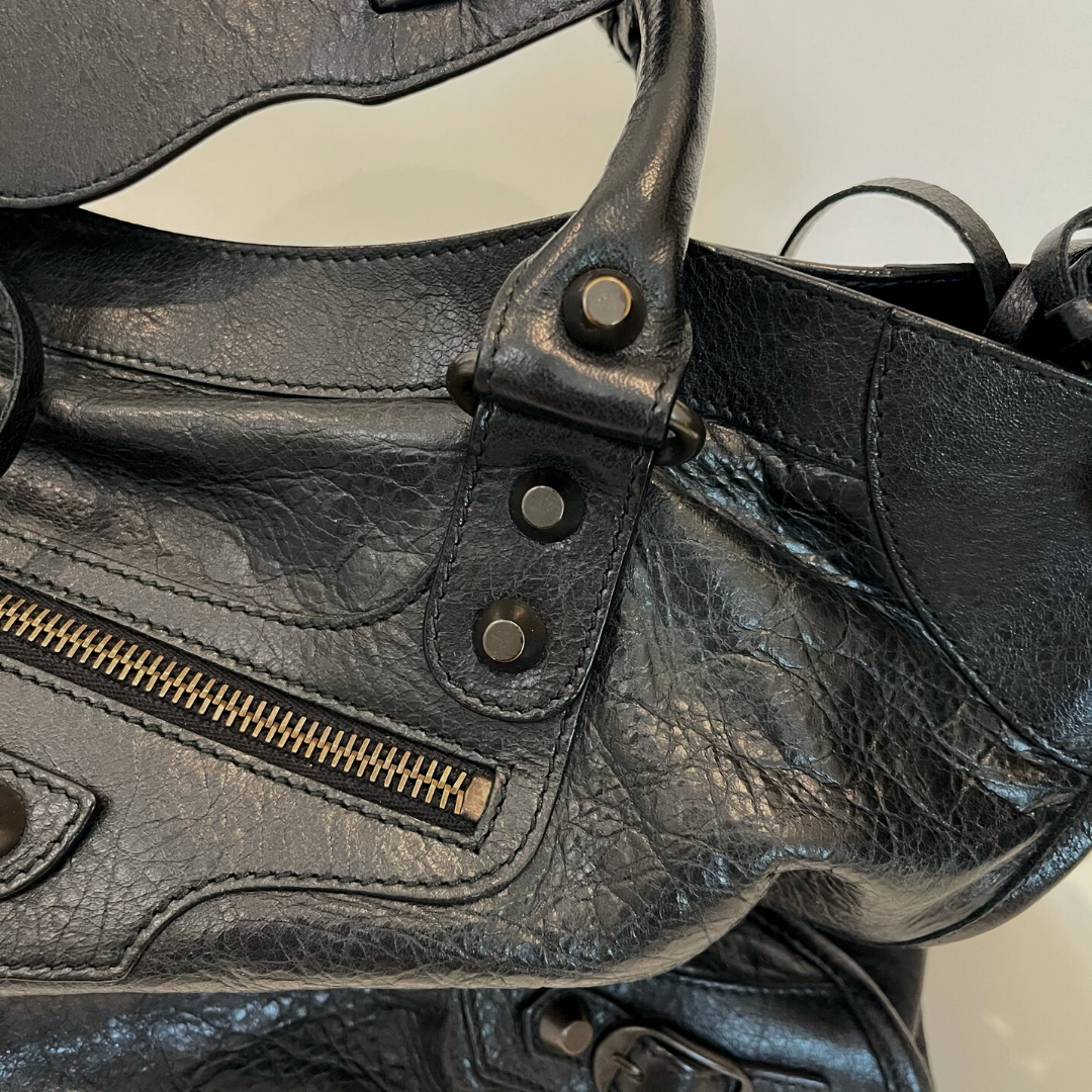 Balenciaga city small black sales