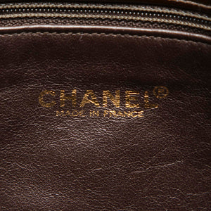 CC Chain Patent Leather Shoulder Bag Brown - Bag Religion