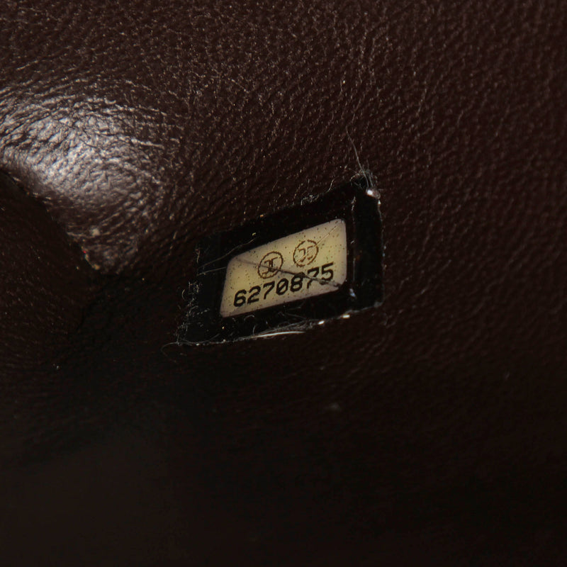 CC Chain Patent Leather Shoulder Bag Brown - Bag Religion