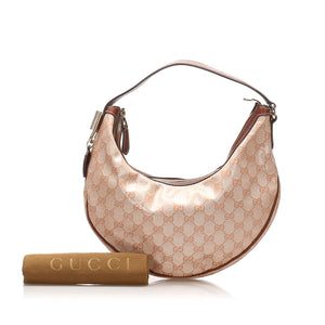 GG Crystal Hobo Bag Brown - Bag Religion
