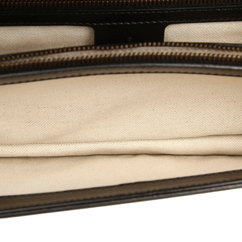 GG Marmont Leather Shoulder Bag Black - Bag Religion