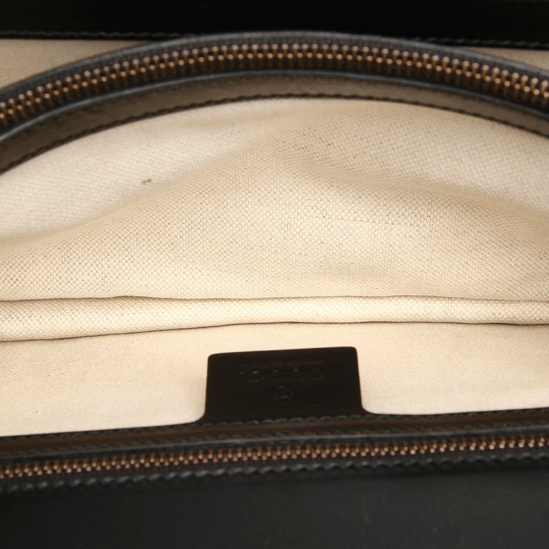 GG Marmont Leather Shoulder Bag Black - Bag Religion