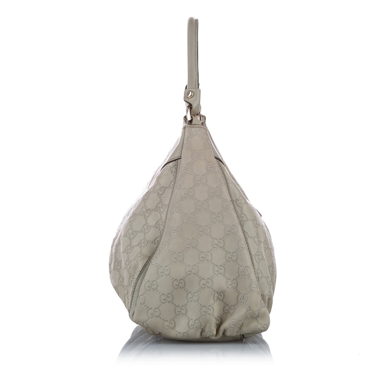 Guccissima Abbey D-Ring Shoulder Bag Gray - Bag Religion