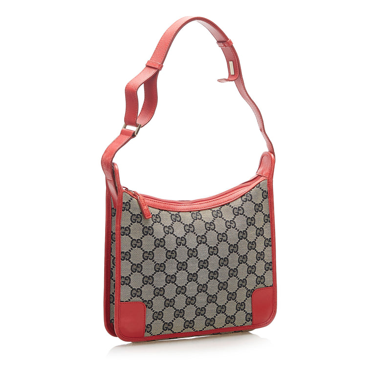 GG Canvas Shoulder Bag Gray - Bag Religion