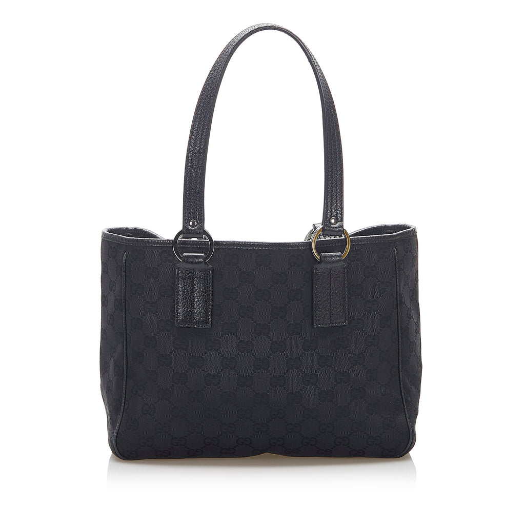 GG Canvas Tote Bag Black - Bag Religion