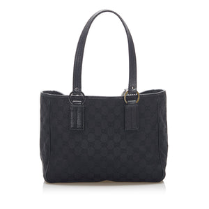 GG Canvas Tote Bag Black - Bag Religion