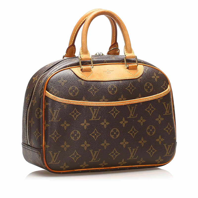 Louis Vuitton Monogram Deauville Bag GM Brown