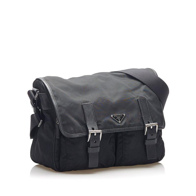 Tessuto Crossbody Bag Black - Bag Religion