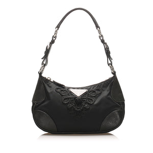 Tessuto Shoulder Bag Black - Bag Religion