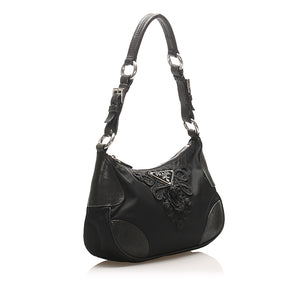 Tessuto Shoulder Bag Black - Bag Religion