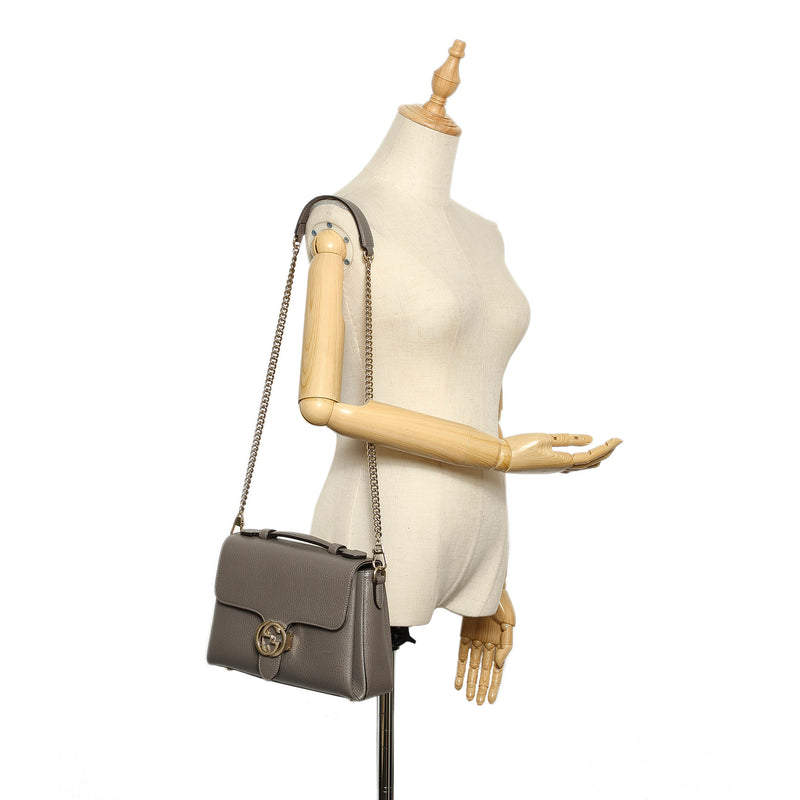 Leather Satchel Gray - Bag Religion