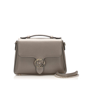 Leather Satchel Gray - Bag Religion