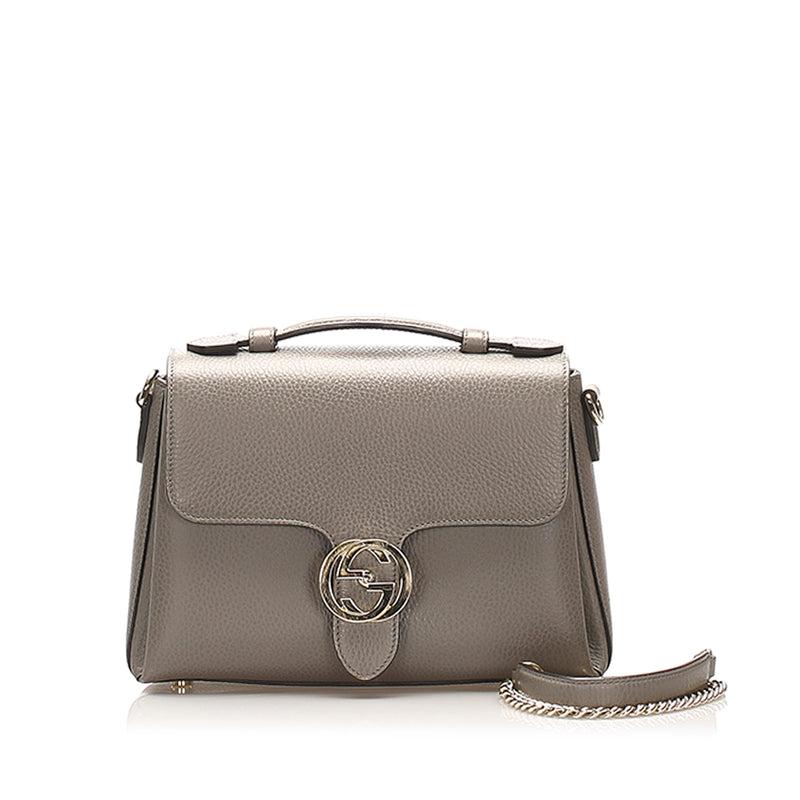 Leather Satchel Gray - Bag Religion