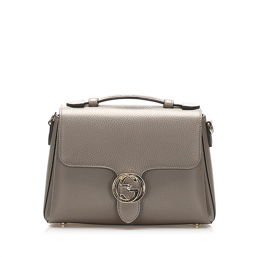 Leather Satchel Gray - Bag Religion