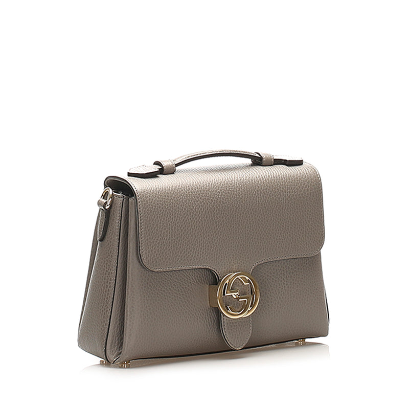 Leather Satchel Gray - Bag Religion
