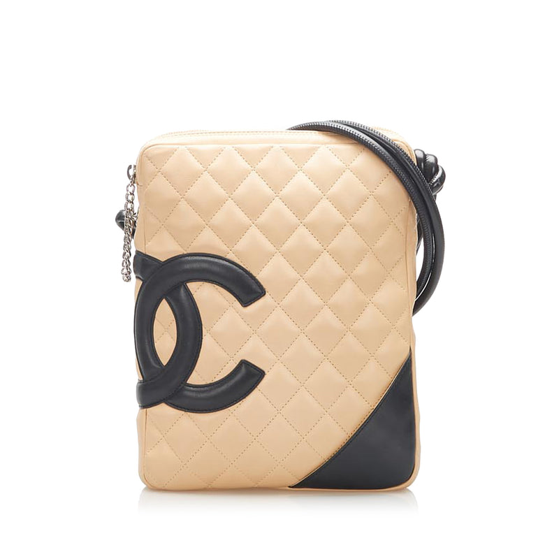 Beige Chanel Cambon Ligne Crossbody