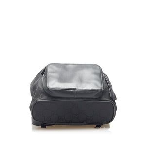 Leather Jackie Drawstring Backpack Black - Bag Religion