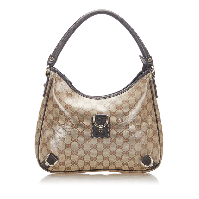 Gucci Hobo Bag GG Monogram Medium D Ring - Gucci Bags