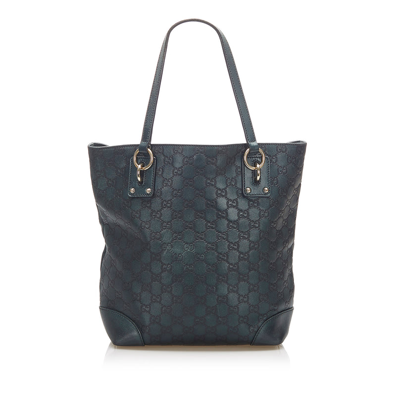 Guccissima Charm Tote Bag Green - Bag Religion