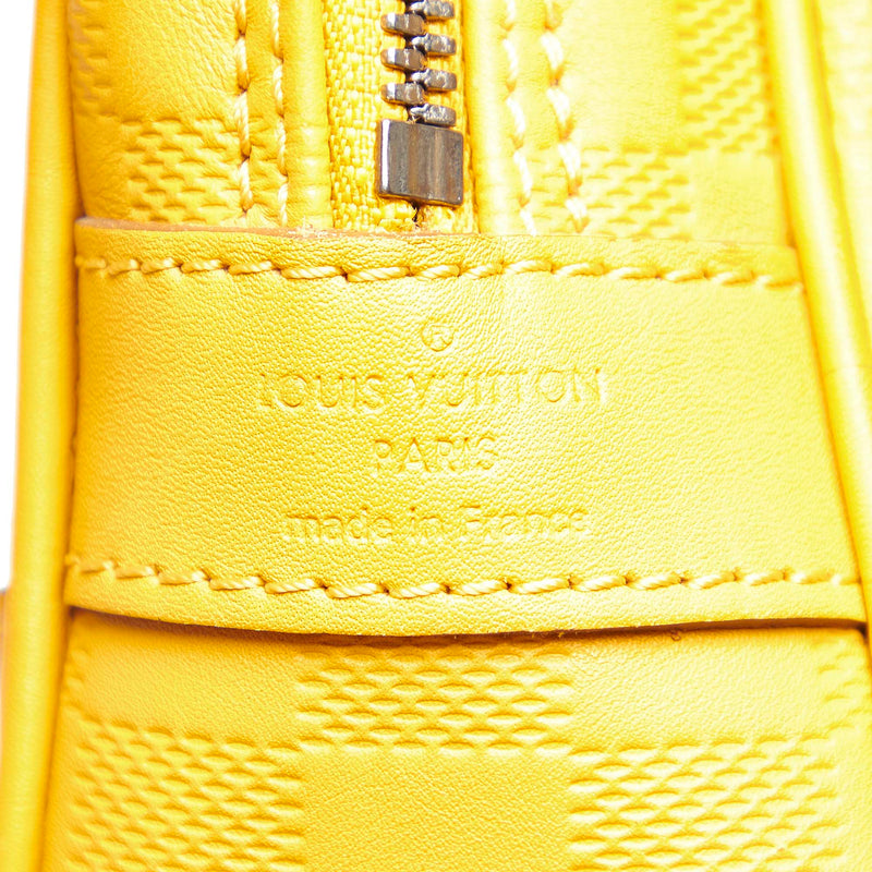 Damier Infini Porte-Documents Voyage Yellow - Bag Religion