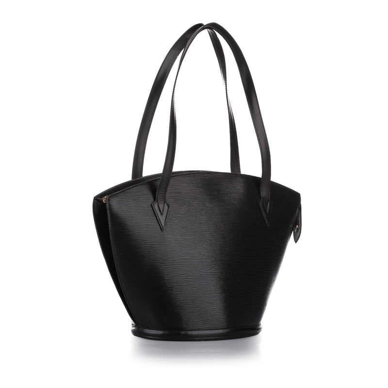 Epi Saint Jacques GM Long Strap Black - Bag Religion