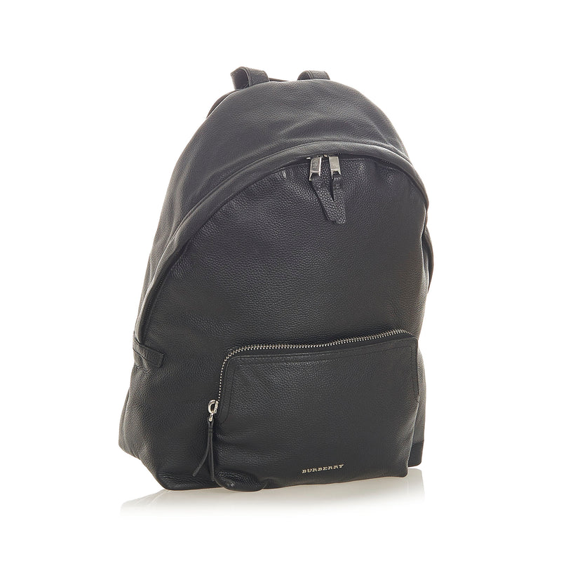 Burberry Leather Backpack | Burberry Black Backpack | Bag Religion
