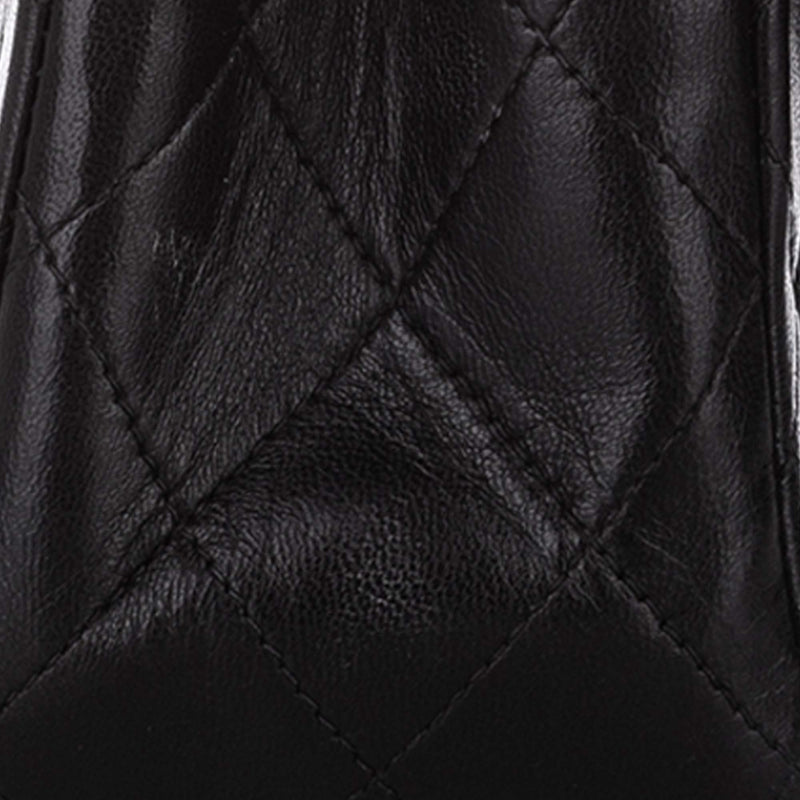 Medium Classic Lambskin Double Flap Bag Black - Bag Religion