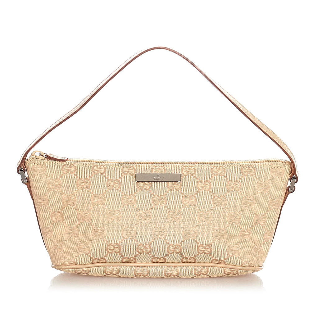 GG Canvas Boat Baguette Brown - Bag Religion
