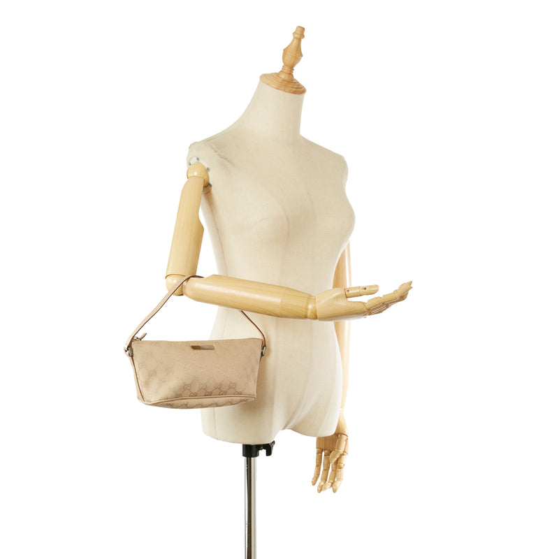 GG Canvas Boat Baguette Brown - Bag Religion