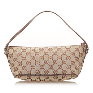 GG Canvas Boat Baguette Brown - Bag Religion