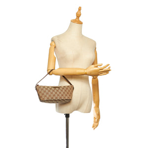 GG Canvas Boat Baguette Brown - Bag Religion