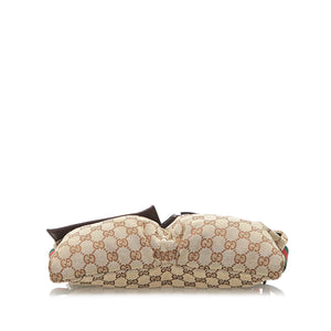 GG Canvas Web Belt Bag Brown - Bag Religion