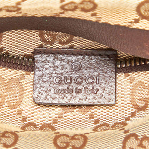GG Canvas Web Belt Bag Brown - Bag Religion