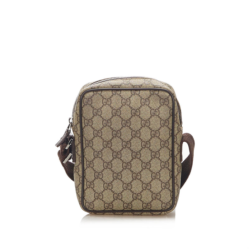 GG Supreme Crossbody Bag Brown - Bag Religion