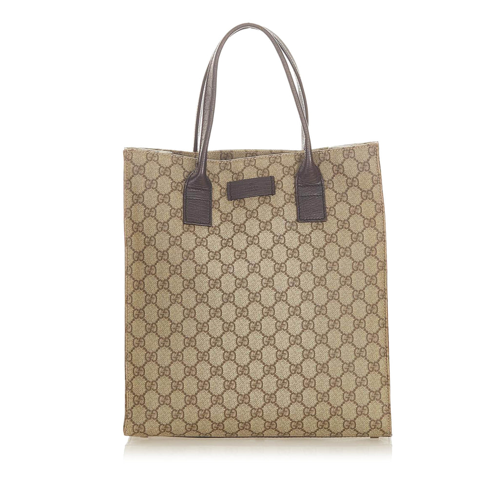 GG Supreme Tote Bag Brown - Bag Religion