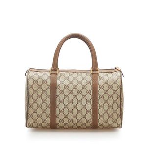 GG Supreme Web Boston Bag Brown - Bag Religion