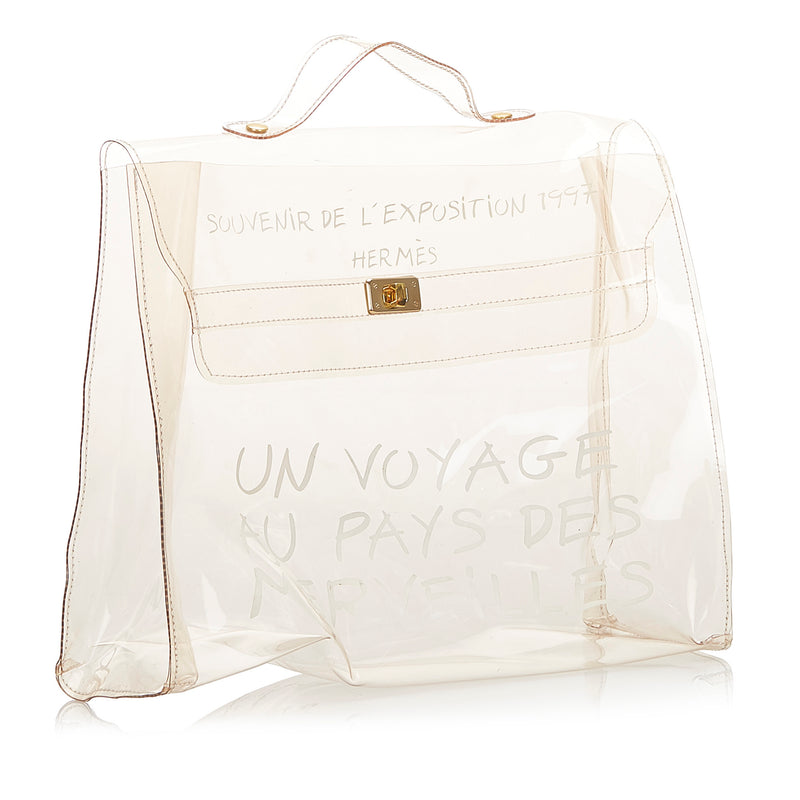 Kelly Vinyl Handbag White - Bag Religion