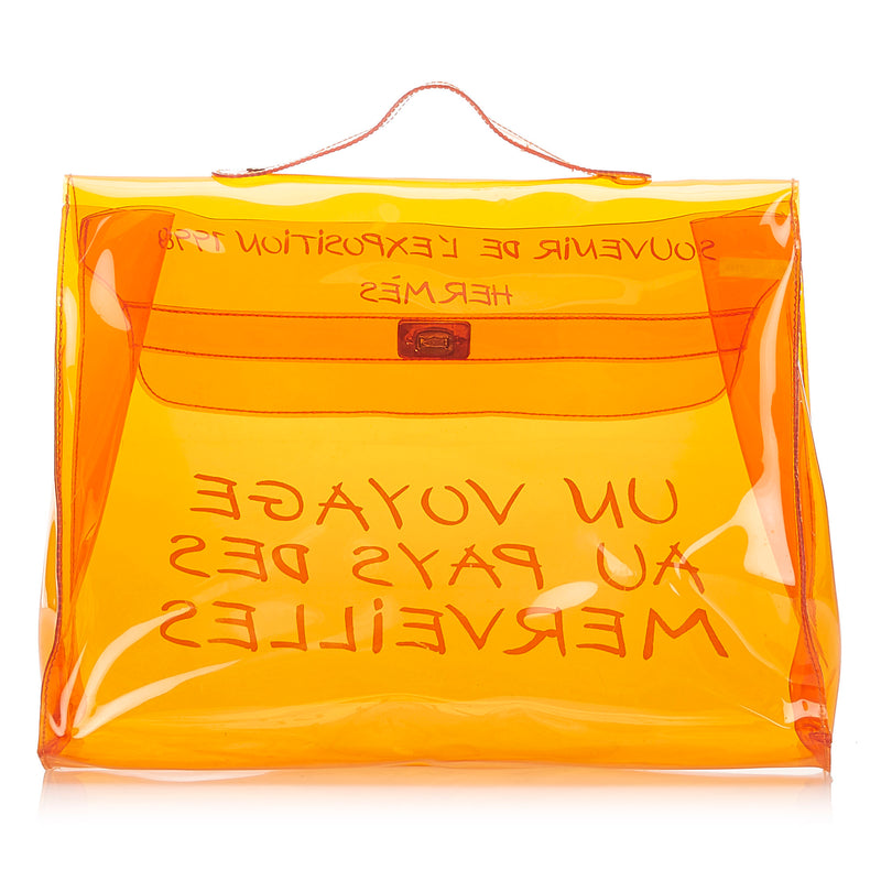 Kelly Vinyl Handbag Orange - Bag Religion